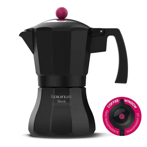 Taurus Black Moments kavinė 6 puodeliams KCP9006I