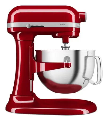 KitchenAid 5KSM60SPXEER Pastatomas plaktuvas 375 W Raudona