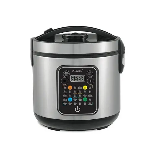 Maestro MR-794 daugiafunkcis puodas 5 L 900 W Juoda, Pusiau blizgi plieno