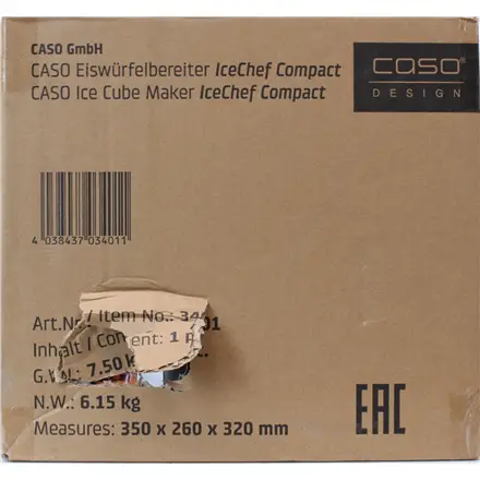 SALE OUT. Caso Ice Cube Machine
