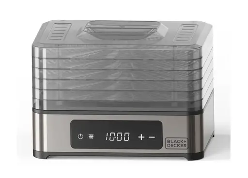 Black+Decker BXDE401E vaisių, grybų ir daržovių džiovintuvas