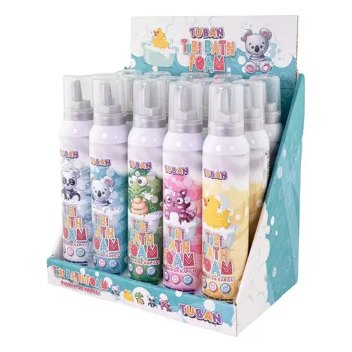 Tubi Foam mix 200 ml Display 15 pcs