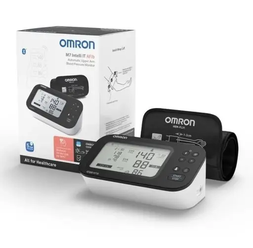 Omron M7 Intelli Afib, kraujospūdžio matuoklis