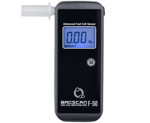 BACscan F-50 alkotesteris 0 - 4% Juoda