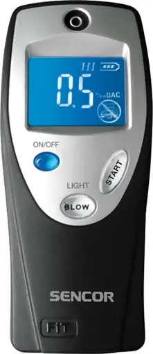 SENCOR SCA BA02 Breath alcohol analyzer