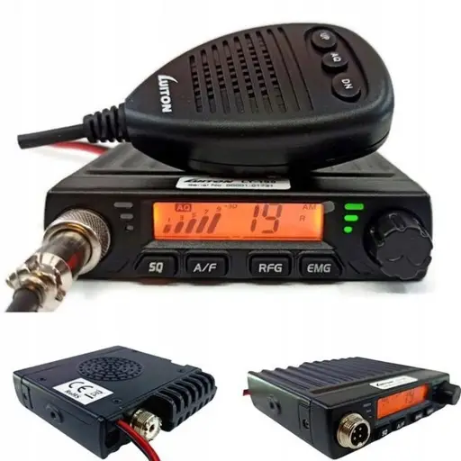 Luiton LT-198 ASQ AM/FM CB radijo imtuvo cigarečių žiebtuvėlio kištukas juodas