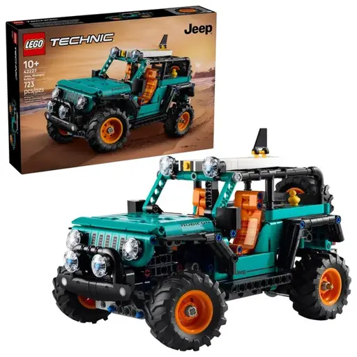 LEGO TECHNIC 42227 Jeep Wrangler Rubicon visureigis
