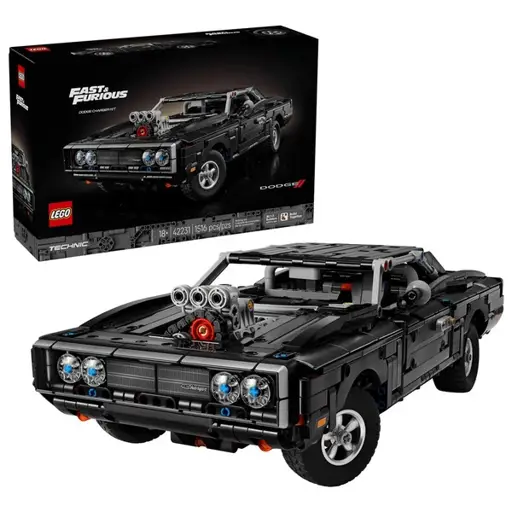 LEGO TECHNIC 42231 Greiti ir įsiutę - Dodge Charger R/T