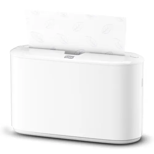 Pastatomas laikiklis rankšluosčių servetėlėmis Tork Xpress Countertop Multifold H2, baltos spalvos