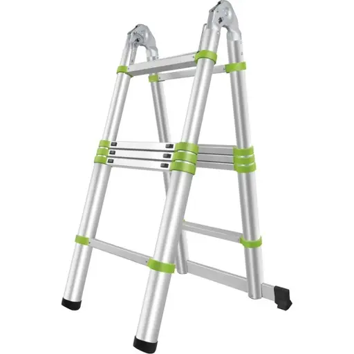 FZZ 4003 Telescopic ladder 3,2m, steps 1.6m
