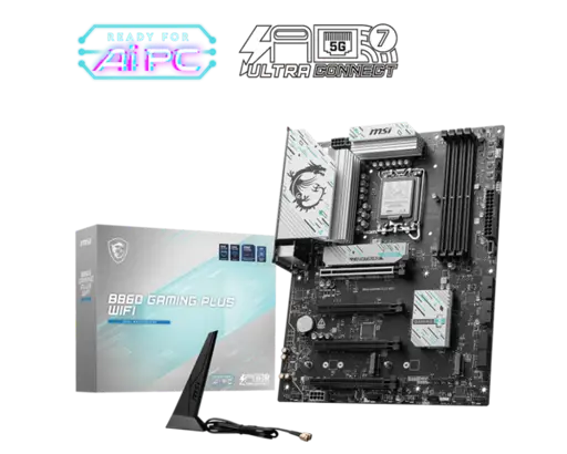 MSI B860 GAMING PLUS WIFI Processor family Intel
