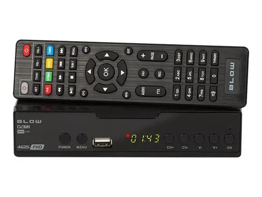 DVB-T2 dekoderis BLOW 4625FHD H.265 H.265 V2 imtuvas