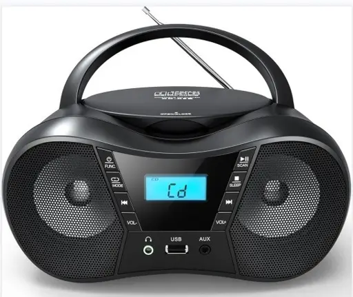 Radio player CD LILA2 USB/BT black