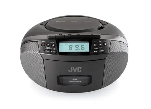 JVC RC-E444B Radijo grotuvas Juodas