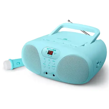 Muse Portable Sing-A-Long Radio CD Player