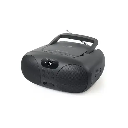 Muse Portable Radio CD Player With Bluetooth
