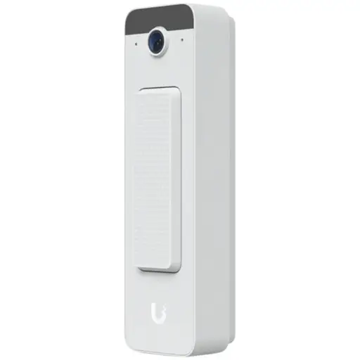 Ubiquiti Doorbell Lite - Compact PoE video doorbell with two-way audio and versatile mounting options, white.
