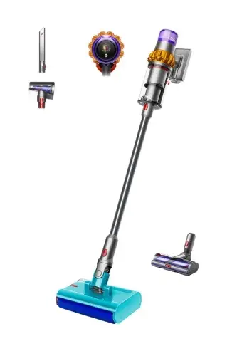 Dyson V15s Detect Submarine Belaidis dulkių siurblys, Nickel/Yellow