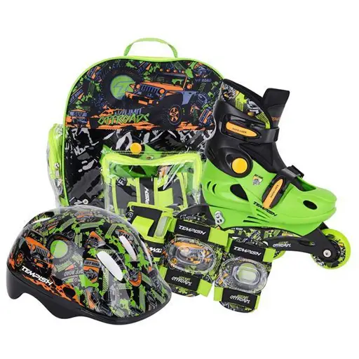 Tempish Racer Baby Riedučiai ir apsaugos komplektas, 30-33