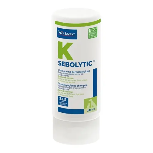 VIRBAC Sebolytic - šampūnas šunims ir katėms - 250 ml
