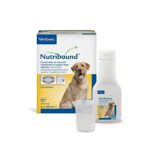 VIRBAC Nutribound Convalescence - papildai šunims - 3x150ml