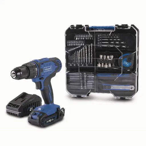 Mobilus meistro rinkinys C-DTB74/1-X, 74 priedai, Scheppach