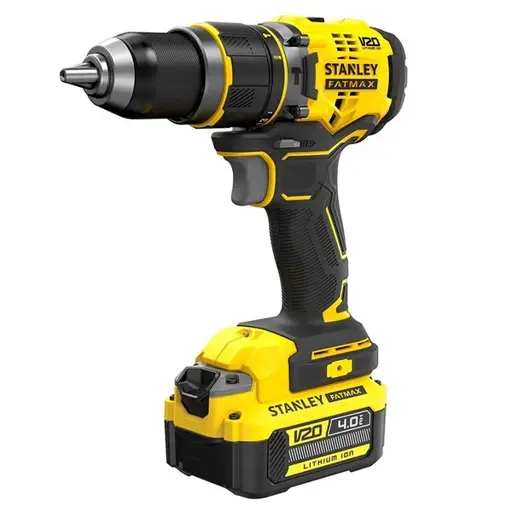 Stanley 18V V20 Premium Brushless Hammer Drill Driver - 4.0Ah Kit