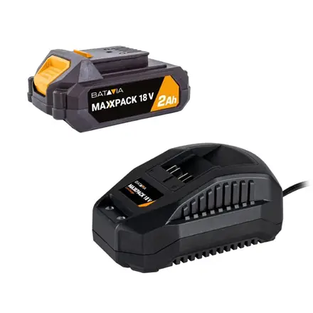 Batavia B.V. Starter Set with 2.0Ah Battery and 2.4A Charger - 18V