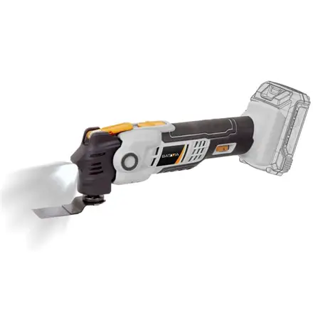 Batavia B.V. Cordless Anti-Vibration Multitool, Without Battery and Charger - 18V