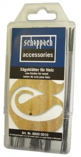 Pjūklelių rinkinys medžiui 60 vnt. SD 1600V, Scheppach