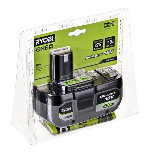 Li-Ion baterija 4,0 Ah 18V RYOBI RB1840X