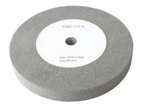 Šlifavimo diskas 200 x 25 x 16 mm, K60. BG 200, Scheppach
