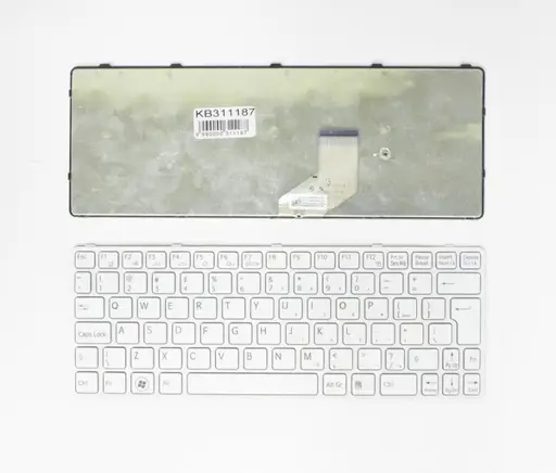 Klaviatūra SONY Vaio: SVE11, UK balta