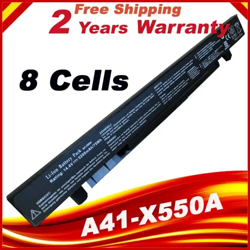 Pakaitinė nešiojamojo kompiuterio baterija ASUS A41-X550, 2200mAh