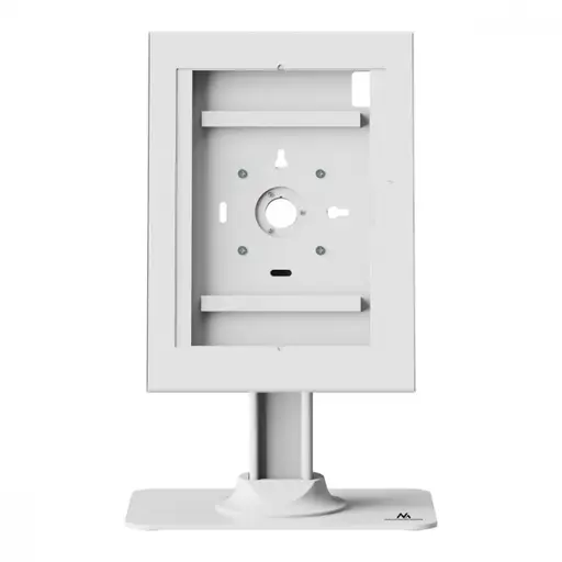 Tablet advertising mount with lock MC-958 W