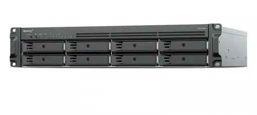 SYNOLOGY RS1226RP+ 8 Bay 2U AMD Ryzen Embedded V1500B 4GB DDR4 Rack Redundant Power Expandable NAS Server