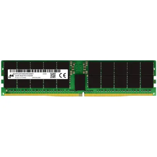 MICRON DDR5 RDIMM 32GB 2Rx8 6400 CL52 (16Gbit) (Single Pack)
