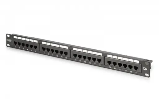 Patch panel CAT 6 DN-91624U-CR