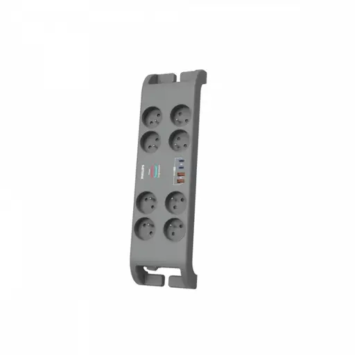 Surge protector power strip 8 sockets 4xUSB