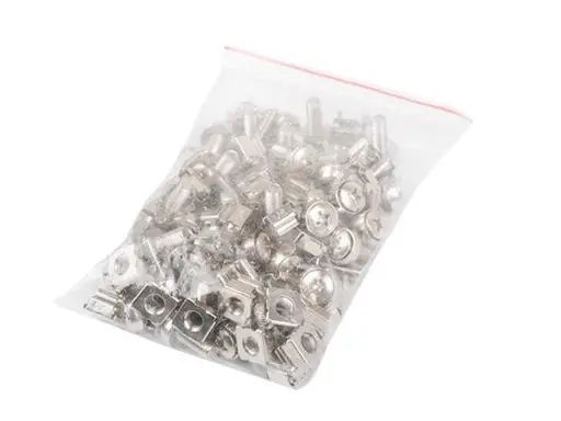 LANBERG AK-1302-S 50pcs mounting screws 19 black