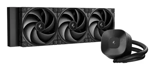 DeepCool LE360 V2 ZERO DARK Procesorius Aušinimo skysčiu rinkinys 12 cm Juoda 1 vnt