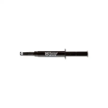 Thermal Grizzly Thermal grease "Hydronaut" 1g Thermal Conductivity: 11.8 W/mk; Thermal Resistance 0,0076 K/W; Electrical Conductivity*: 0 pS/m; Viscosity: 140-190 Pas; Temperature: -200 °C / +350 °C;
