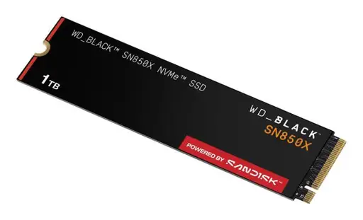 WD Black 1TB SN850X NVMe SSD Supremely Fast PCIe Gen4 x4 M.2 internal single-packed POWERED BY SANDISK