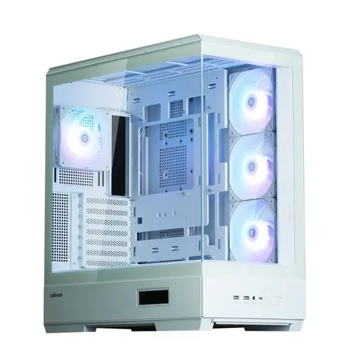 P50 DS WHITE Mid-Tower 4x ARGB Fans