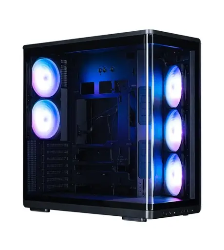 PC case P60 Mid-Tower 5x ARGB fans black