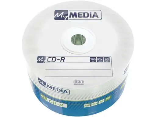VERBATIM MyMedia CD-R 52x 700MB 50 Pack Wrap