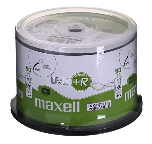 Maxell DVD+R 4.7GB 50pcs 4,7 GB 50 vnt