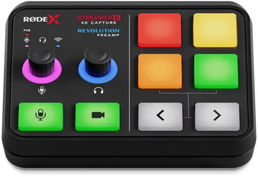 RØDE Streamer X - garso sąsaja, vaizdo valdiklis