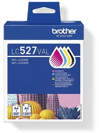 LC527VAL Value Pack Brother Ink cartridge