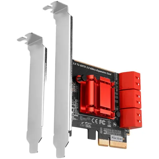 SSD ACC I/O CONTROLLER PCIE/6XSATA 6G PCES-SA6 AXAGON